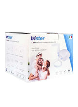Nebulizer compressor nebulizer machine retail box, trister logo and blue side panel