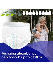 Flexi Maxi Adult Diapers Pants | Extra Large (130–170 cm) | Incontinence Nighttime Pull-Up Pants | Superior Comfort & Protection | 10 Count