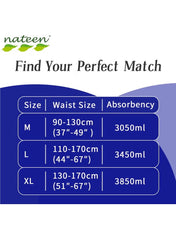 Flexi Maxi Adult Diapers Pants | Extra Large (130–170 cm) | Incontinence Nighttime Pull-Up Pants | Superior Comfort & Protection | 10 Count