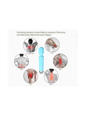 Handheld Wireless Deep Tissue Body Massager – Cordless Full Body Muscle Relaxation Device for Pain Relief, Recovery & Stress Reduction