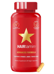 Hairtamin Advanced Formula Hair Growth & Hair Loss Support – 30 Veggie Capsules | Stronger, Thicker, Healthier Hair