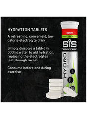 Hydro Electrolyte Tablets | Sugar Free Hydration Tablets | Berry Flavour | Vegan & Gluten Free | 20 Servings | Science In Sport