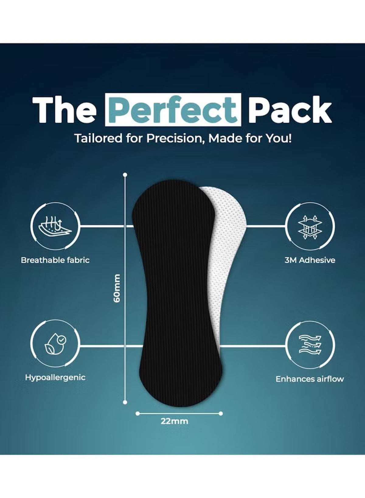 30pcs Performance Breathing Nose Patch | Oil & Sweat Proof Adhesive | Athletic Nasal Strips for Snoring, Sleeping & Sports | Black, Wide Body, Extra Strength, Universal Fit