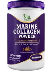 Marine Collagen Powder | Unflavoured | 12g Collagen Per Serving | 221g (18 Servings) | 100% Wild-Caught Whitefish Collagen