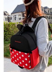 Black & Red Mums Baby Travel Bag