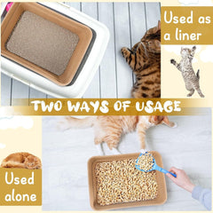 Bioline Disposable Cat Litter Basin [Size – 40 x 30 x 10 cm]