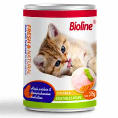 Bioline Canned Cat Food 375g