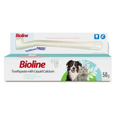 Bioline Dog Toothpaste Series – 50g [Weight – 50g | Enzyme, Liquid Calcium]