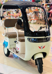 RohaN Wings C6 Electric Tricycle [60V 20Ah | 800W Motor | Range 35–60km | 3-Wheel Design]