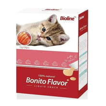 Bioline cat treat liquid snack box, Bonito flavor