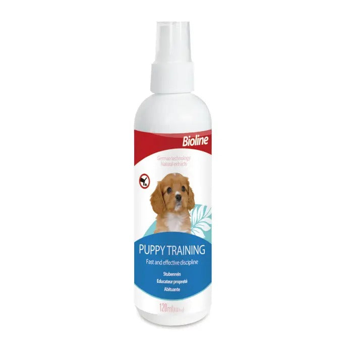 Bioline Puppy Training Spray 120ml [Volume – 120 ml]