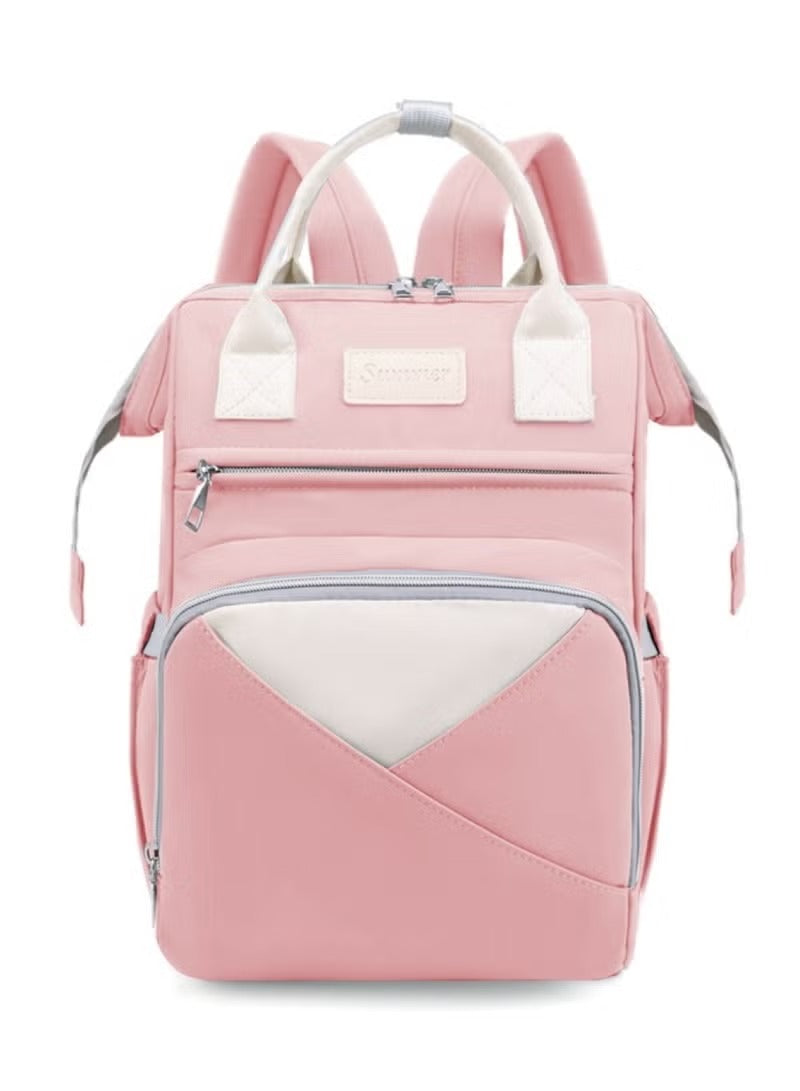 Pink Mum’s Baby Travel Backpack
