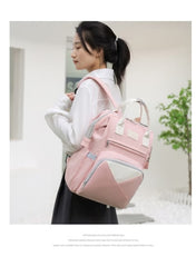 Pink Mum’s Baby Travel Backpack