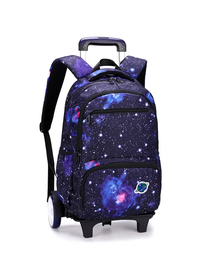 Galaxy Explorer Wheeled School Backpack