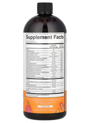 MaryRuth’s Liquid Morning Multivitamin + Hair Growth – Peach Mango, 30 fl oz (887 ml)