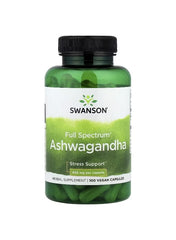 Full Spectrum Ashwagandha – 100 Vegan Capsules (Packaging May Vary)