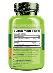 Quercetin with Citrus Bioflavonoids – Enhanced Absorption, Immune & Cardiovascular Support – 120 Vegetarian Capsules