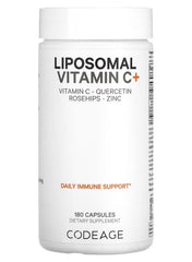 Liposomal Vitamin C+ with Quercetin, Rosehips & Zinc – 180 Capsules