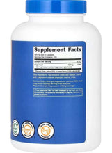 Nutricost magnesium+ supplement facts label on bottle, 240 capsules
