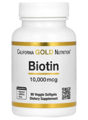 Biotin 10,000 mcg – 90 Softgels
