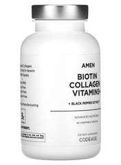 Amen Biotin Collagen Vitamins+ – 90 Vegetable Capsules