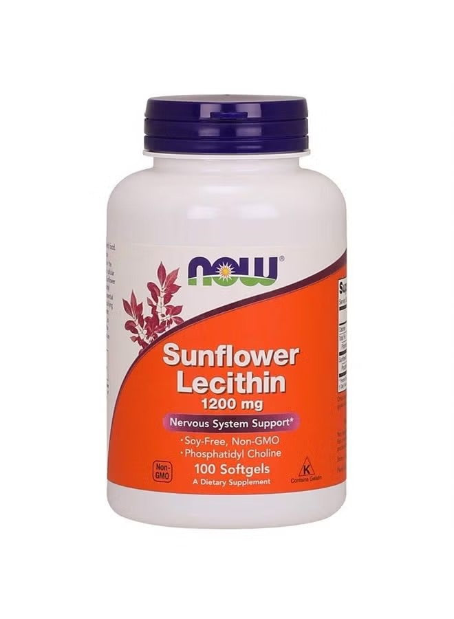 Sunflower Lecithin 1200 mg – 200 Softgels