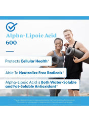Alpha-Lipoic Acid 600 mg – 60 Veggie Capsules