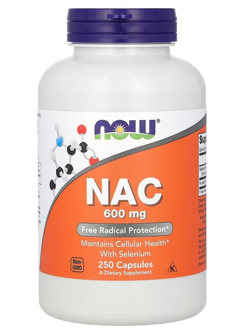 NAC Free Radical Protection – 250 Capsules