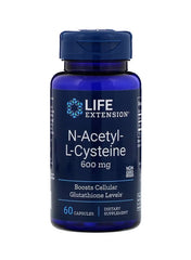 N-Acetyl-L-Cysteine (NAC) 600 mg – 60 Capsules