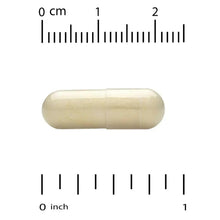 Light beige veggie capsule, oval shape