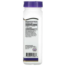 L-Arginine 1000 mg supplement bottle back label, Supplement Facts and ingredients