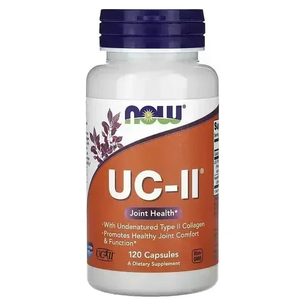NOW Foods UC-II® Joint Health with Undenatured Type II Collagen – 120 Capsules - Mumzar
