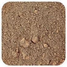 Brown cacao powder texture in square container