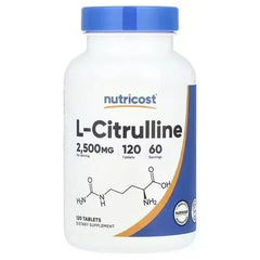 Nutricost L-Citrulline – 120 Tablets (1,250 mg per Tablet) - Mumzar
