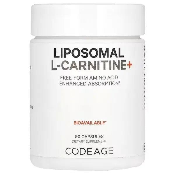 Codeage Liposomal L-Carnitine+ – 500 mg, 90 Capsules - Mumzar