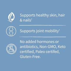 Garden of Life Grass Fed Collagen Peptides – Unflavoured, 19.75 oz (560 g) - Mumzar