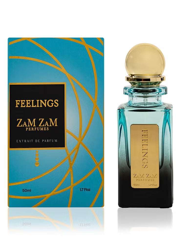 Zamzam Feeling Perfume – 50ml, Unisex Eau de Parfum - Mumzar