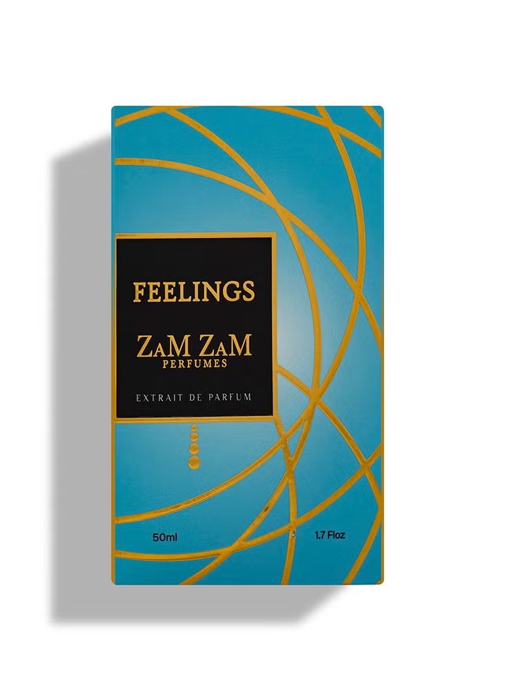 Zamzam Feeling Perfume – 50ml, Unisex Eau de Parfum - Mumzar