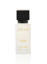 Unisex eau de parfum bottle (50 ml) with dark cap and cream label