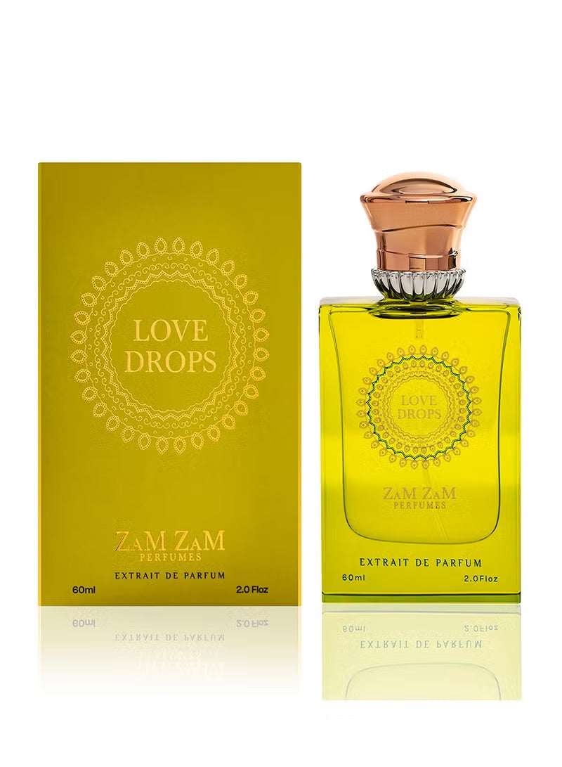 Zamzam Love Drops Unisex Eau de Parfum – 60ml