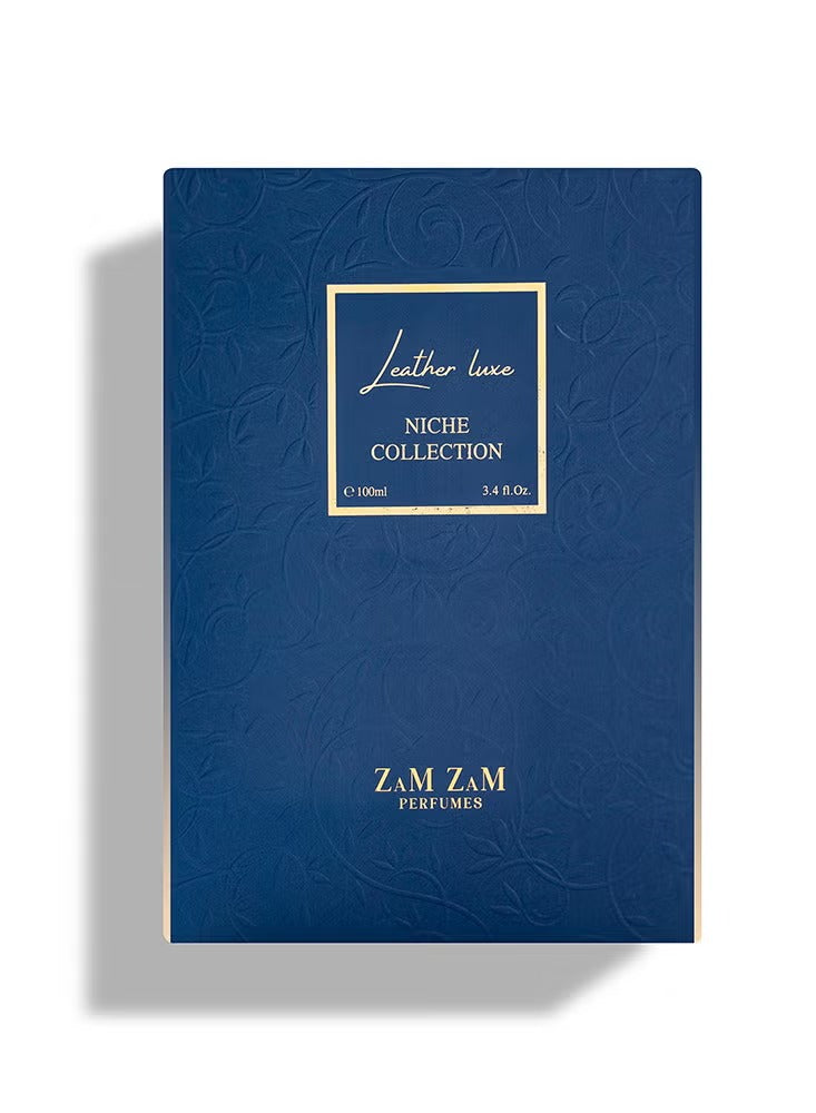 Zamzam Leather Luxe Unisex Eau de Parfum – 100ml - Mumzar