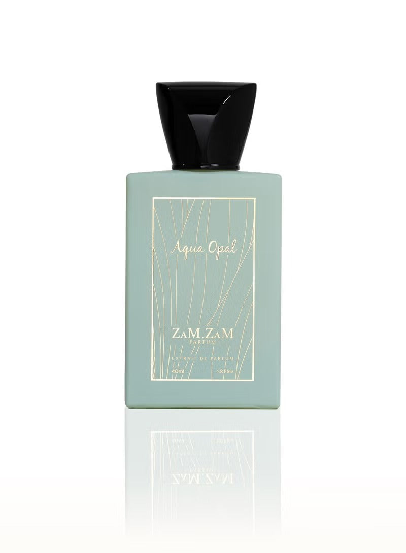 Zamzam Aqua Opal Eau de Parfum – 40ml, Unisex - Mumzar