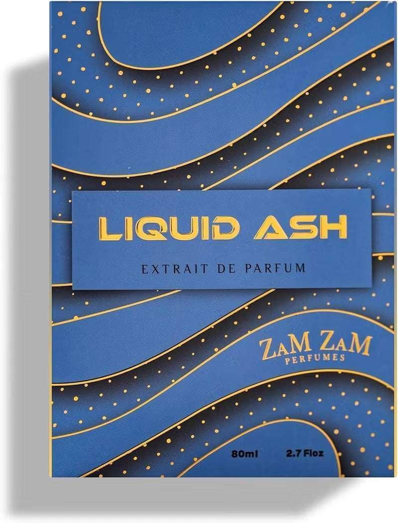 Liquid Ash by ZamZam Perfume – 80ml Men’s Eau de Parfum - Mumzar