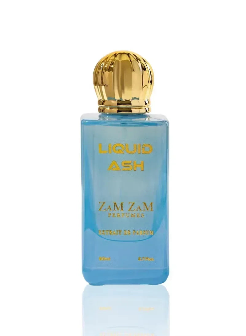 Liquid Ash by ZamZam Perfume – 80ml Men’s Eau de Parfum - Mumzar