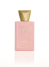 Pink opal eau de parfum bottle with gold cap, 40 ml