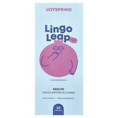 JoySpring Lingo Leap – 1 fl oz (30 ml) – Natural Oral Supplement for Kids