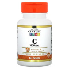 21st Century Vitamin C 1,000 mg – 60 Tablets - Mumzar