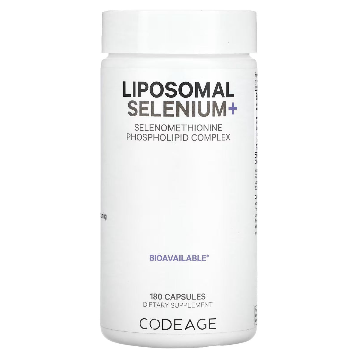 Codeage Liposomal Selenium+ – 180 Capsules | Advanced Antioxidant & Thyroid Support Supplement - Mumzar