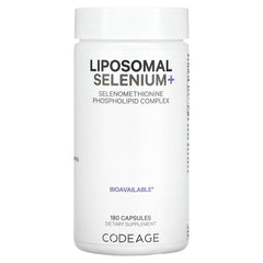 Codeage Liposomal Selenium+ – 180 Capsules | Advanced Antioxidant & Thyroid Support Supplement - Mumzar