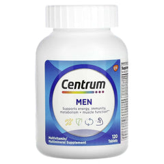 Centrum Men’s Multivitamin – 120 Tablets | Daily Complete Vitamins & Minerals for Men’s Health - Mumzar